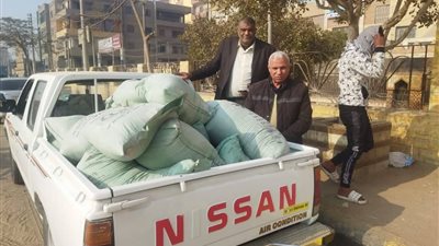 ضبط 5 أطنان أرز مجهولة المصدر و43 جوال دقيق مدعم في حملات تموينية ببني سويف