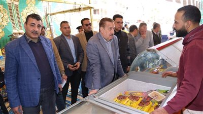 محافظ المنوفية يتفقد معارض أهلا رمضان.. ويوجه التموين بالتفتيش المستمر