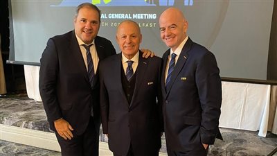 أبو ريدة يناقش تعديلات كرة القدم العالمية باجتماعات IFAB في بلفاست