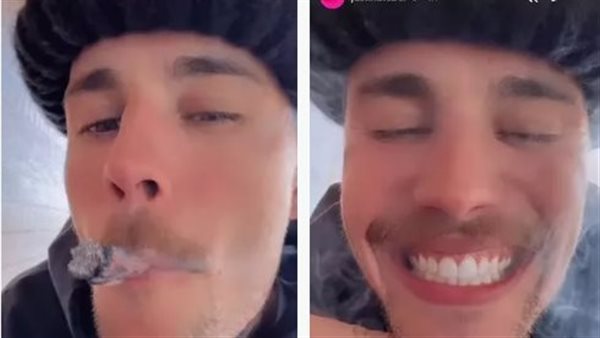 جاستن بيبر خلال بثه