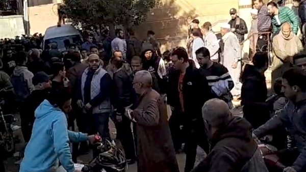 جانب من الجنازة 