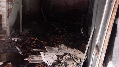 السيطرة على حريق مخزن خشب في عقار سكني بالمرج دون إصابات