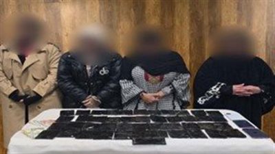 بيتاجروا في الممنوعات.. القبض على 4 سيدات لحيازتهن مخدرات بمليون جنيه بالسويس