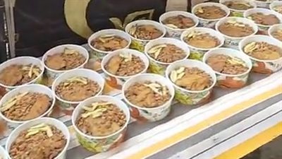 بنتاجر مع ربنا.. شباب بكفر الشيخ يجهزون 350 وجبة إفطار لتوزيعها على غير القادرين | بث مباشر