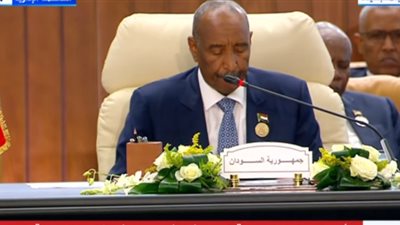 البرهان: نرفض تهجير الفلسطينيين وندعم المبادرة المصرية لإعمار غزة