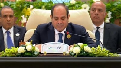  السيسي ورئيس مجلس القيادة اليمني يؤكدان أهمية وقف الهجمات المستهدفة للسفن التجارية بمنطقة باب المندب