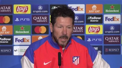 أبرز ما قاله سيميوني قبل مباراة ريال مدريد وأتليتكو في دوري أبطال أوروبا