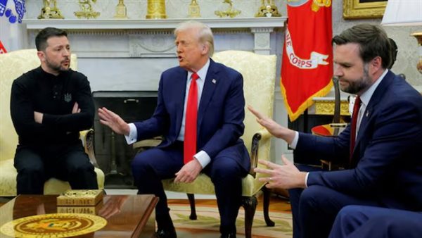 زيلينسكي خلال لقائه