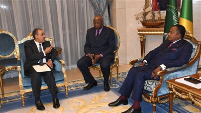 وزير الخارجية يسلم رئيس الكونغو رسالة من الرئيس السيسي 