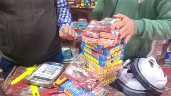 ضبط ألعاب نارية 