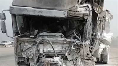 مصرع شخصين وإصابة 5 آخرين في تصادم سيارتي تريلا بالمنوفية | بث مباشر