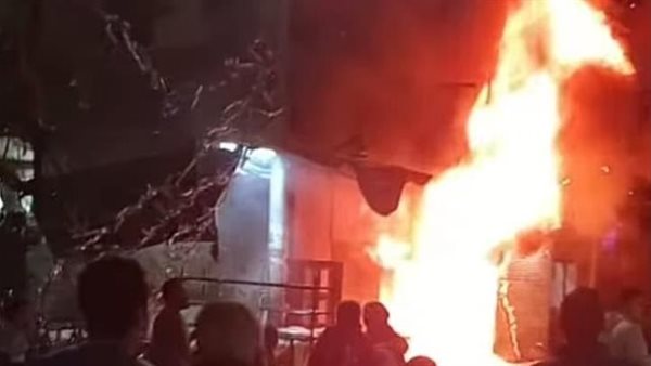 حريق بسبب الالعاب