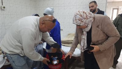 وصول دفعة جديدة من المرضى الفلسطينيين إلى مستشفى قويسنا بالمنوفية| صور 