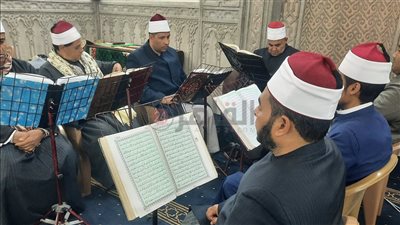 مقرأة يومية بحضور مشايخ الأزهر.. مسجد الفولي بالمنيا يتلألأ بنور القرآن في رمضان| صور وفيديو