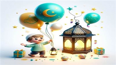 10 صور عيد الفطر للأطفال 2025.. تعبر عن السعادة والفرحة