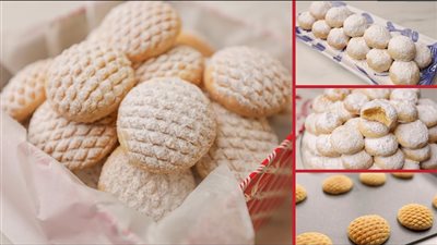 طريقة عمل كحك العيد مثل الجاهز.. قوام ناعم يذوب في الفم 