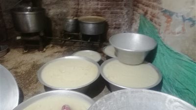 ضبط مصنع بوظة بقرية أولاد حمزة في سوهاج | صور