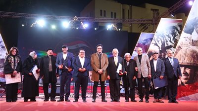 لقطات من تكريم أبطال أكتوبر وتسليمهم جوائز النسخة السابعة لمسابقة أنا المصري | صور