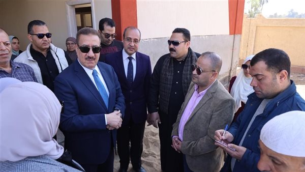 جولة محافظ المنوفية