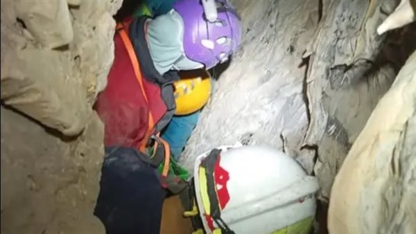 جانب من اكتشاف رفات