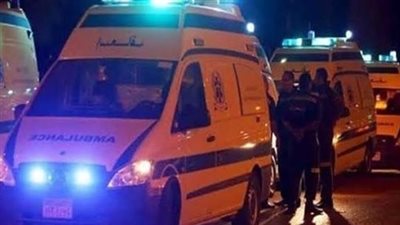 إصابة 11 شخصًا إثر تصادم ميكروباص وسيارة نقل في البحيرة | بث مباشر