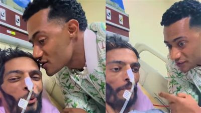 بطل في الملعب والحياة.. تفاصيل زيارة محمد رمضان للاعب الزمالك السابق إبراهيم شيكا