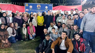 رئيس جامعة بنها يشارك طلاب المدن الجامعية حفل إفطار رمضان ويكرم الفائزين في الأنشطة الطلابية| صور