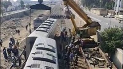 بعد انفصال 4 عربات.. تشكيل لجنة هندسية وسرعة تحريات مباحث السكة الحديد حول حادث قطار طنطا