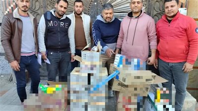 ضبط 2.5 طن جبنة وزيت طعام غير صالحين للاستهلاك الآدمي خلال حملات تموينية بالبحيرة