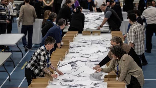 فرز الأصوات في الانتخابات