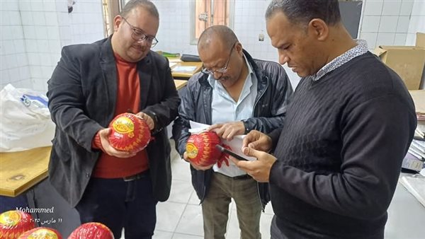 مضبوطات حملة صحة