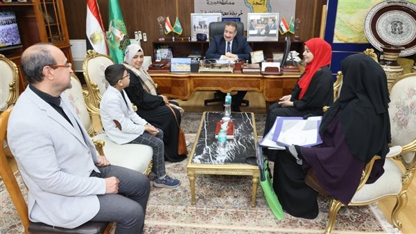 لقاء محافظ المنوفية