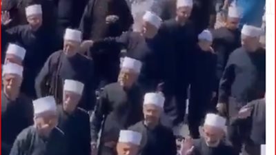 هيئة البث الإسـرائيلية: وفد من رجال دين سوريين دروز دخلوا للأراضي المحتلة لزيارة قبر النبي شعيب في الجليل الأسفل