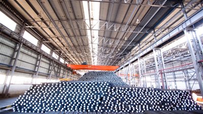 البورصة توقف التعامل على سهم مصر الوطنية للصلب - عتاقة