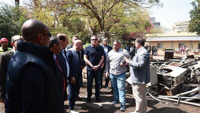 تأكيدًا لـ القاهرة 24.. وزير الصحة يتفقد مبنى المعامل المركزية وإدارة التراخيص ويعقد اجتماعًا لمتابعة تداعيات الحريق