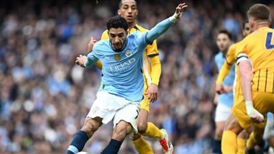 مرموش يسجل.. مانشستر سيتي يتعادل أمام برايتون في الدوري الإنجليزي