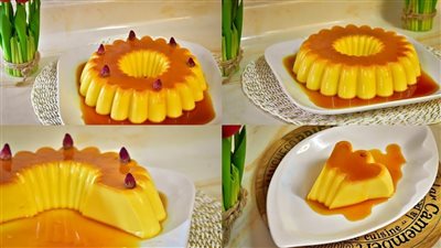 جربيه بالجبنة وابهري ضيوفك.. طريقة عمل كريم كراميل بالفرن كاسات وتورتة