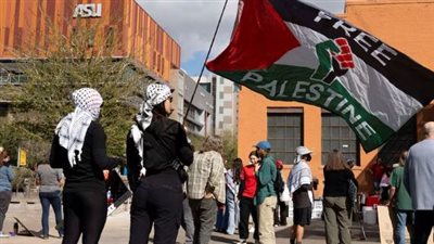 لجنة حقوقية ترفع دعوى قضائية لمنع ترحيل ترامب متظاهرين مؤيدين للفلسطينيين