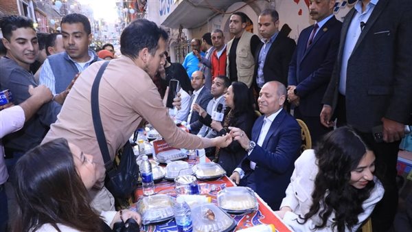 جانب من إفطار المطرية