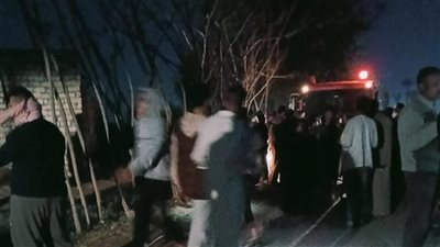 انتداب المعمل الجنائي لفحص أسباب حريق مزرعة دواجن دون خسائر 