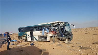 بعد مصرع 3 أشخاص وإصابة 11 آخرين.. ننشر أسماء ضحايا ومصابي حادث أتوبيس طريق إسكندرية مطروح 
