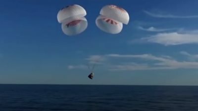 بعد عودة رائدي الفضاء التابعين لوكالة ناسا إلى الأرض.. ماسك يشكر ترامب 