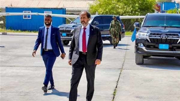 الرئيس الصومالي حسن