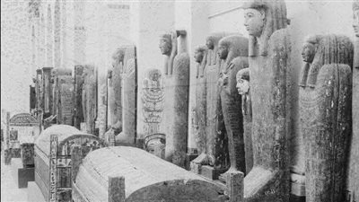 المتحف المصري بالتحرير يلقي الضوء على نقل الآثار المصرية خلال السنوات الماضية | صور