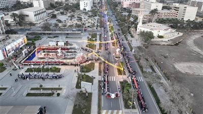 بطول 1.5 كيلو مترًا.. جامعة المنيا تنظم أضخم مائدة إفطار جماعي في الصعيد | صور وفيديو