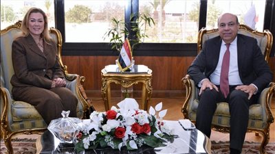 لتأهيل الكوادر البشرية.. وزير الطيران يبحث مع مدير الأكاديمية الوطنية للتدريب سُبل التعاون المشترك