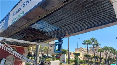الانتهاء من صيانة كوبري قنال السويس بالإسكندرية | صور
