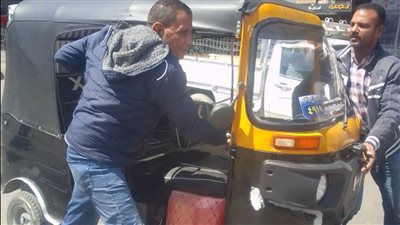 حملة مكبرة بشوارع مدينة نصر للقضاء على ظاهرة التوك التوك| صور