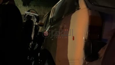 إصابة 3 أشخاص إثر حادث تصادم في قنا| صور