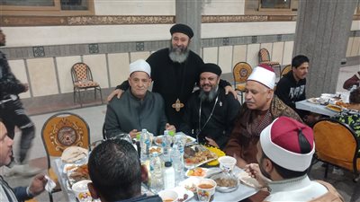 كنيسة السيدة العذراء مريم بالإسكندرية تنظم إفطارا جماعيا